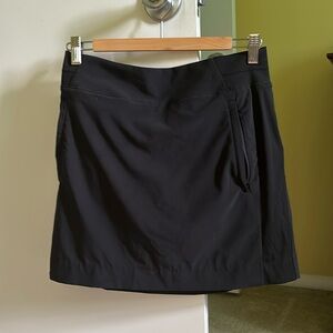 Athleta Brooklyn skort black size 4 gently worn from a smoke free home